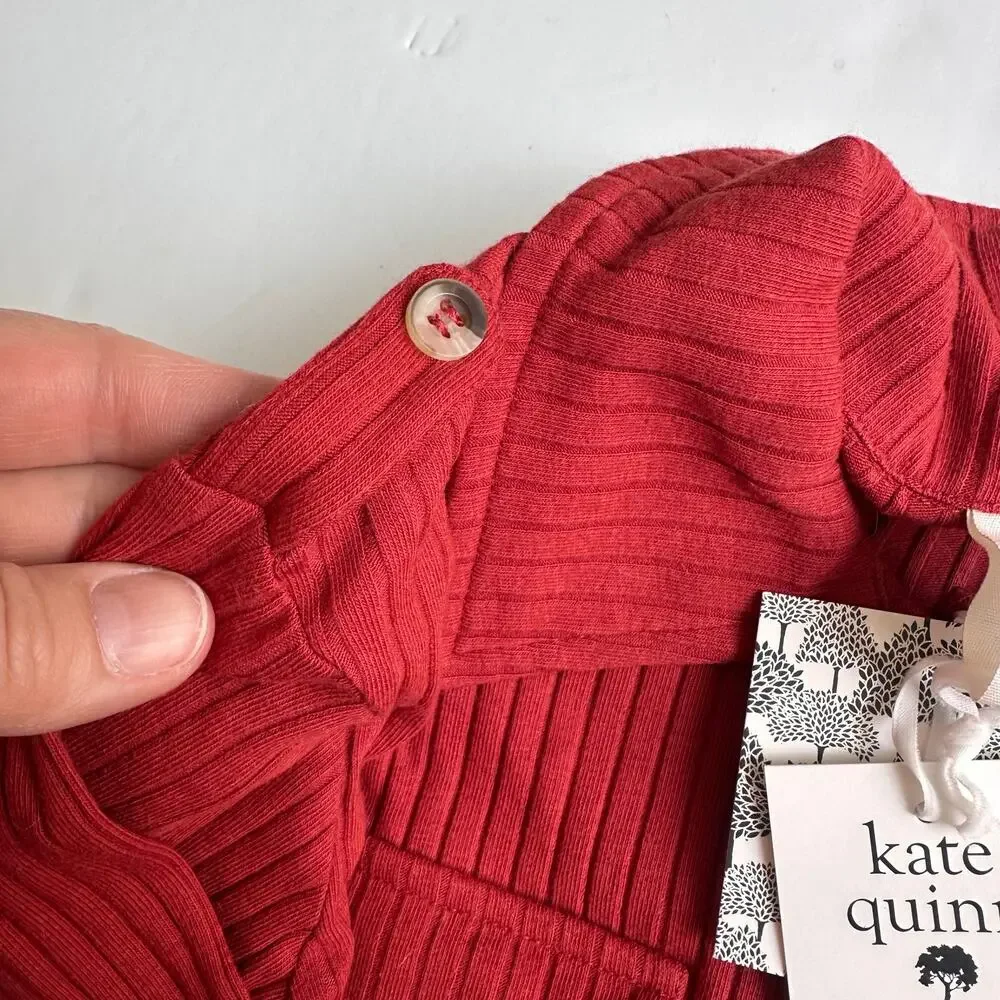 Kate Quinn button front sweater new with tags